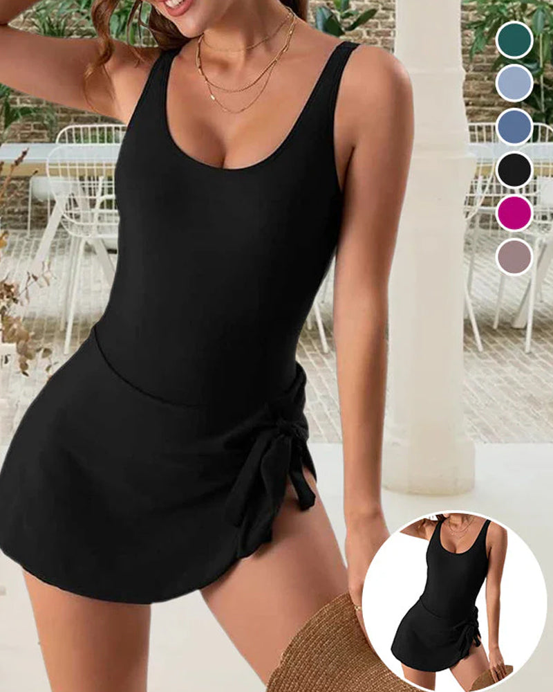 Costume da bagno intero snellente con controllo pancia da donna