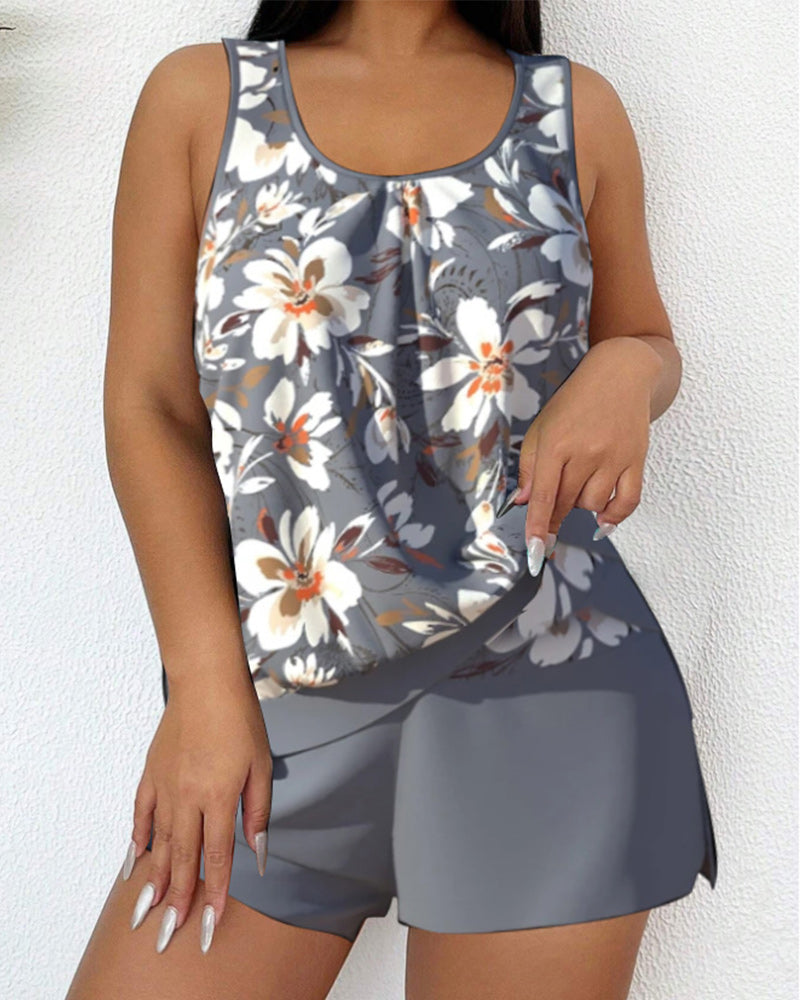 Il tankini è disponibile in stili e stampe casual