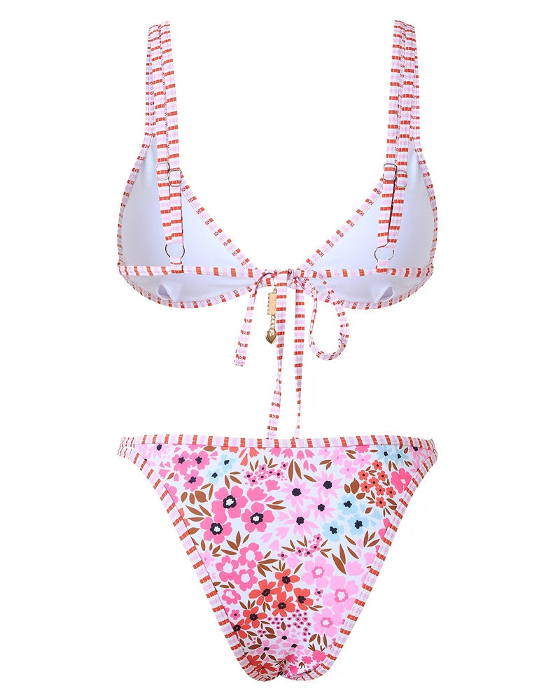 Bikini sexy a fiori
