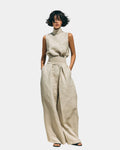 Falyne | Completo canotta e pantaloni larghi minimalista