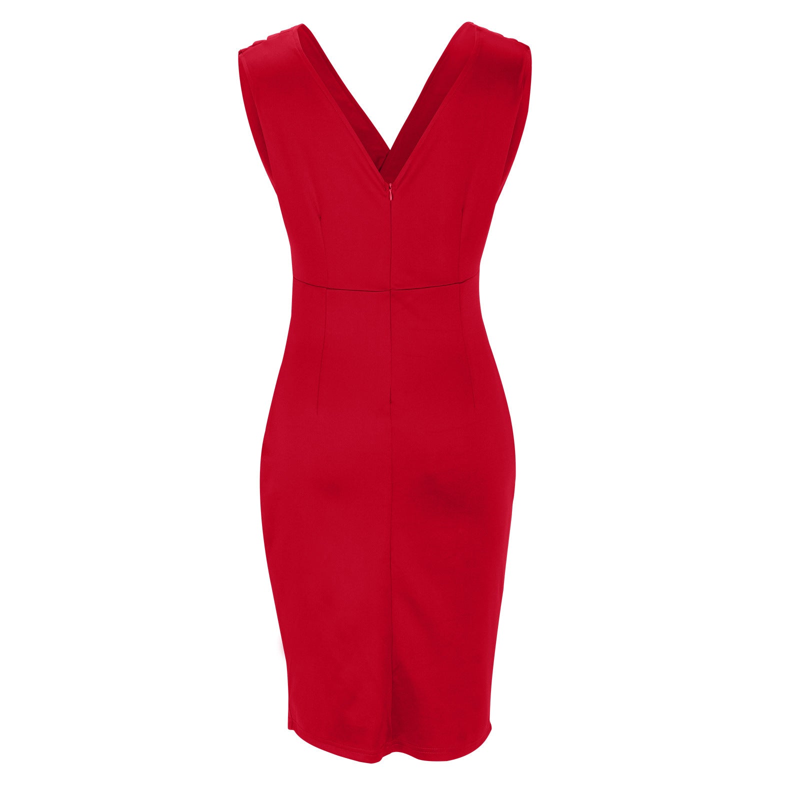Maud™ | Elegante vestito con scollo a V e spacco