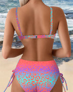 Bikini due pezzi stampato
