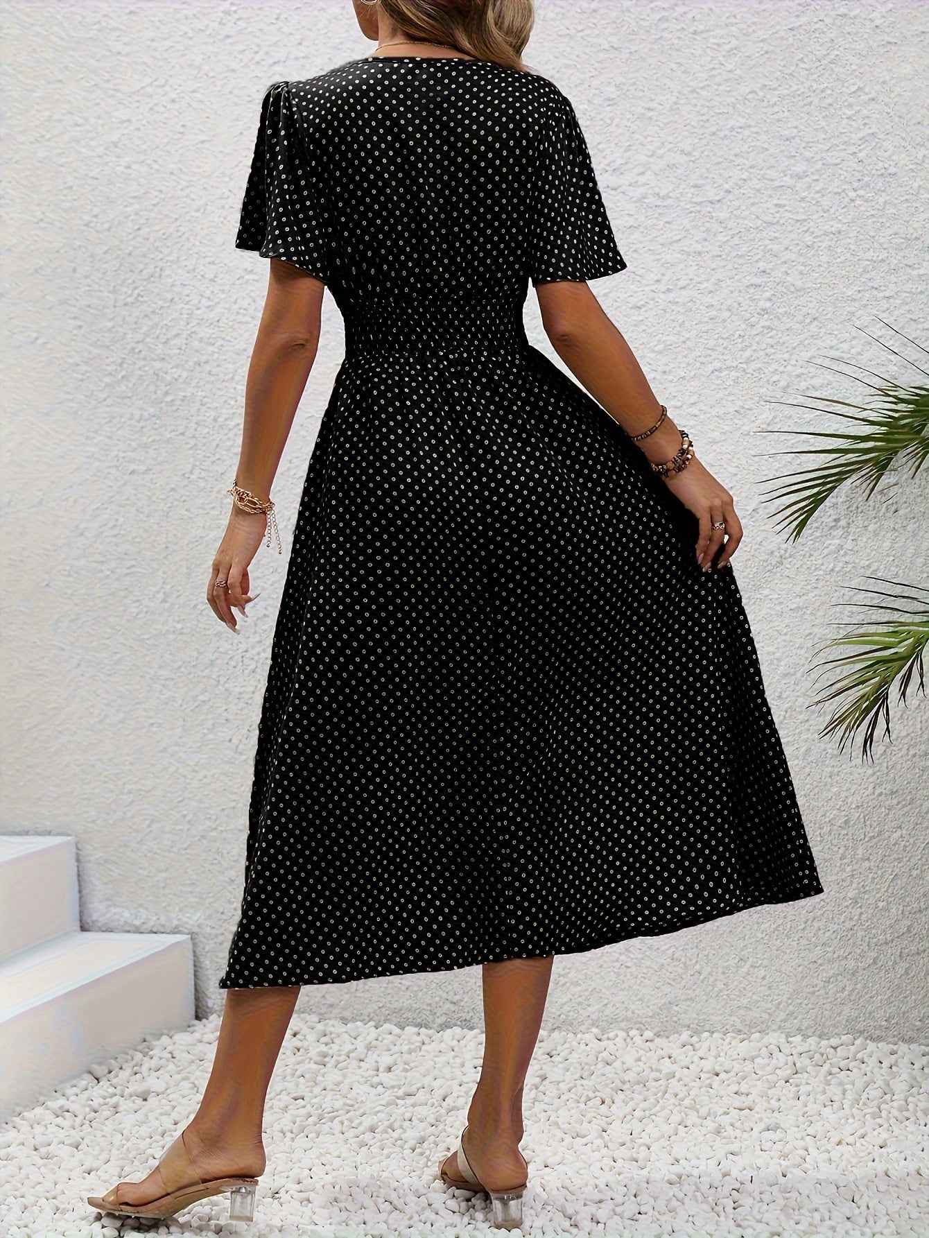 La Scintilla | Abito Elegante Pois Élisa