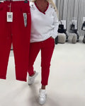 Pantaloni Moda Elastico Coulisse