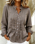 Camicetta arricciata casual-urbana