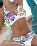 Bikini a fantasia floreale