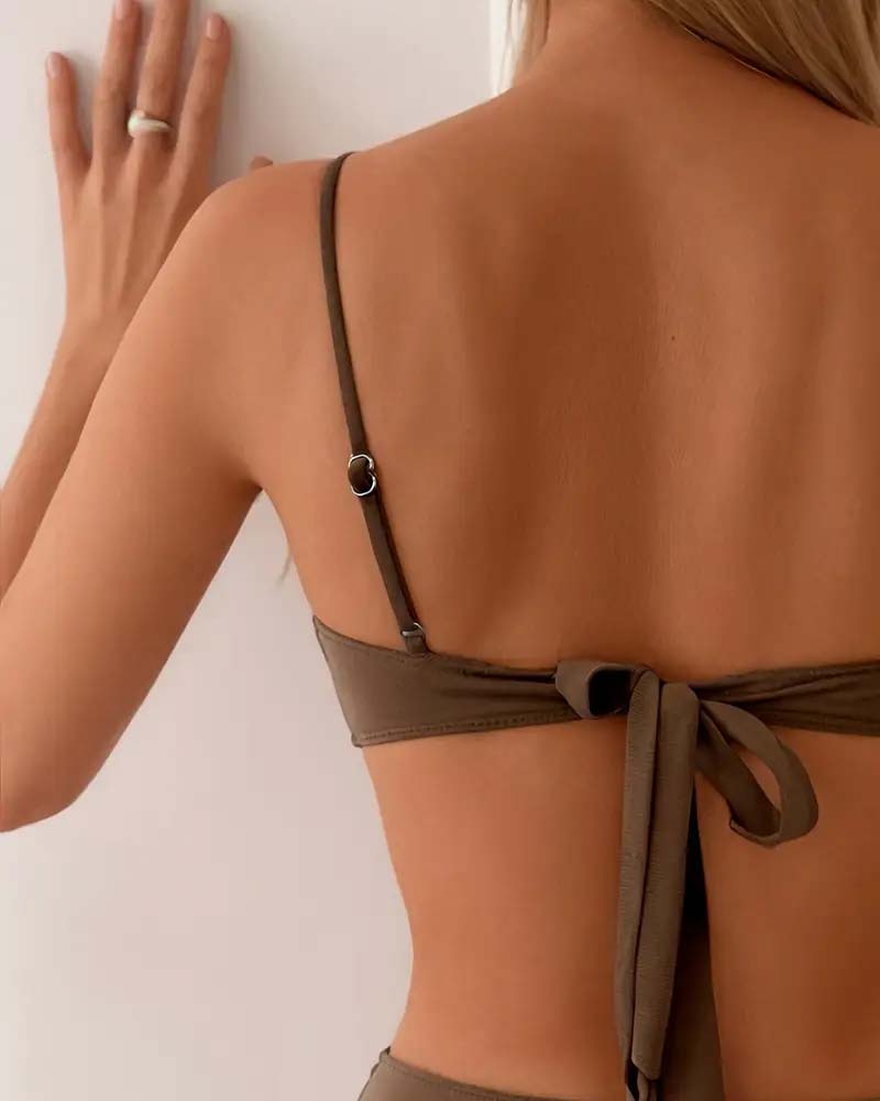 Bikini sexy di tendenza a due pezzi