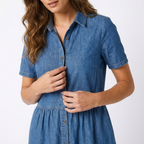 Neusa - Abito stile jeans