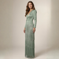 Zephyra - Elegante abito in pile con maniche