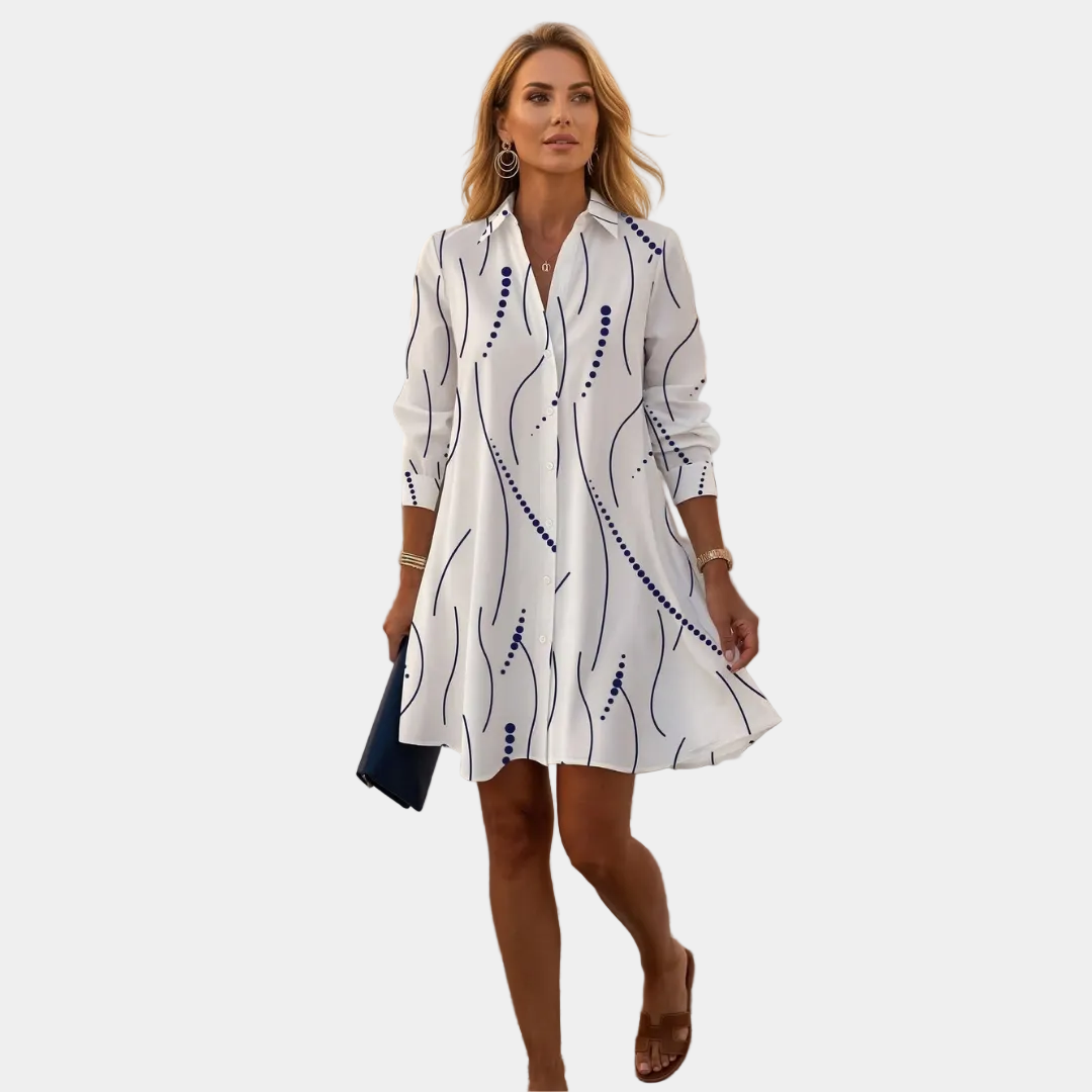 Theia - Abito-camicia elegante e arioso
