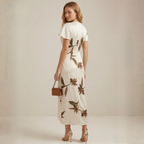 Luzia - Elegante vestito con volant