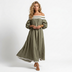 Aspasia - Vestito lungo dalla vestibilità comoda