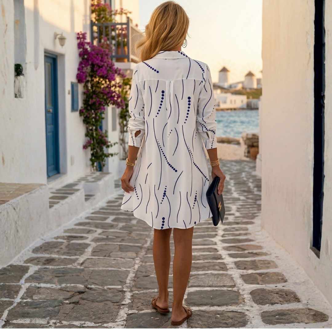 Theia - Abito-camicia elegante e arioso