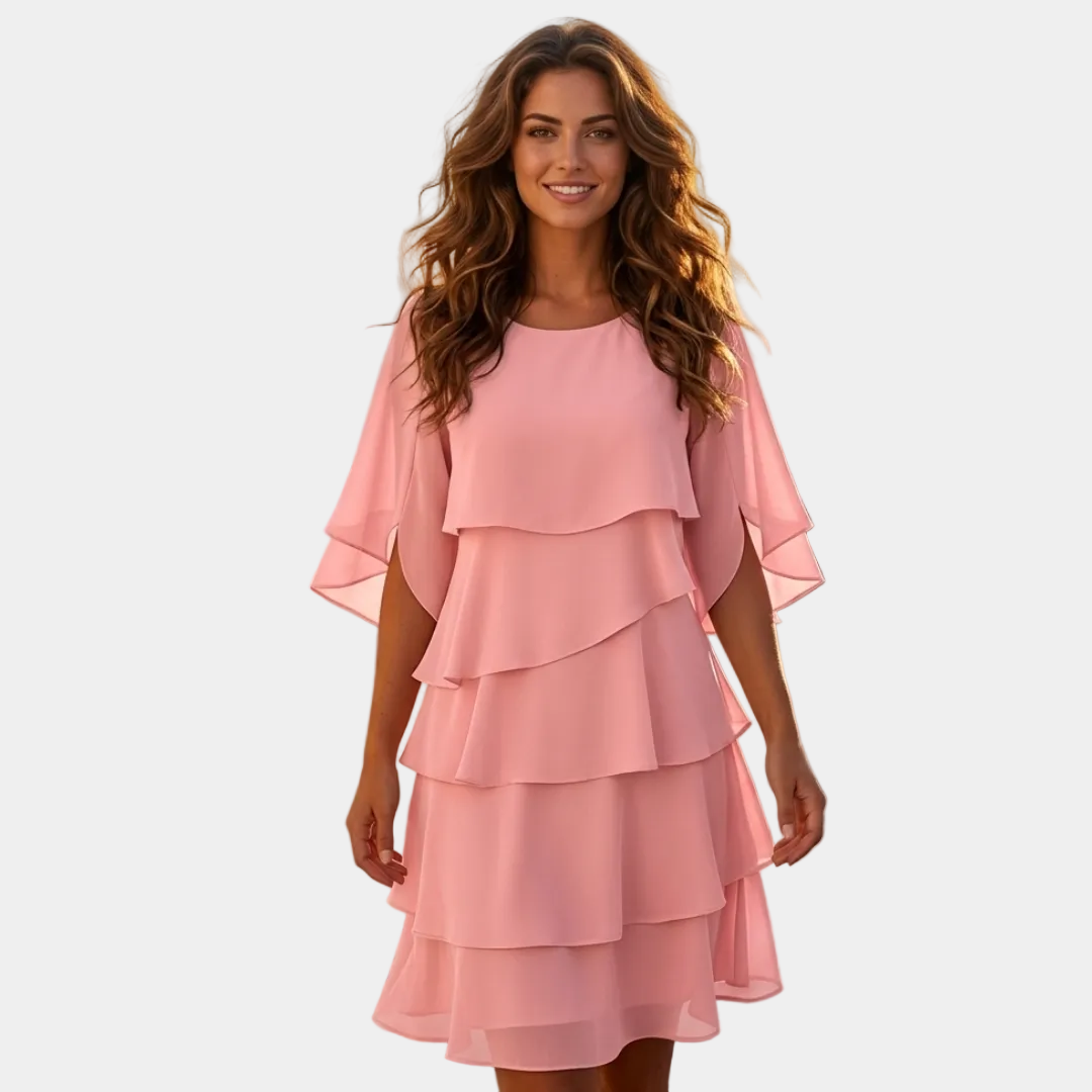 Cassandra - Abito elegante a balze