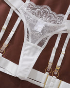 Completo Intimo Sexy Ricamato a Cinque Pezzi