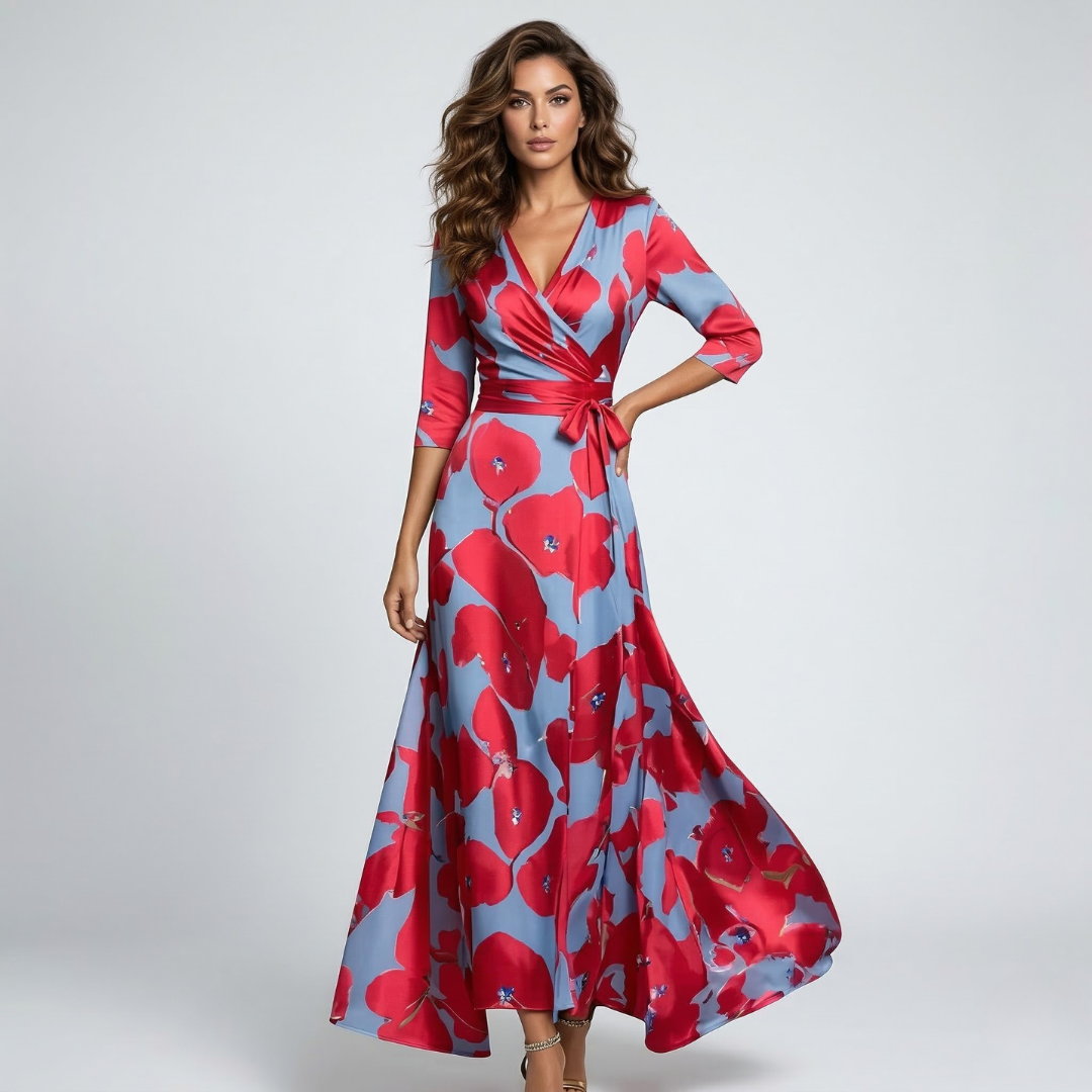 Eva - Elegante maxi abito