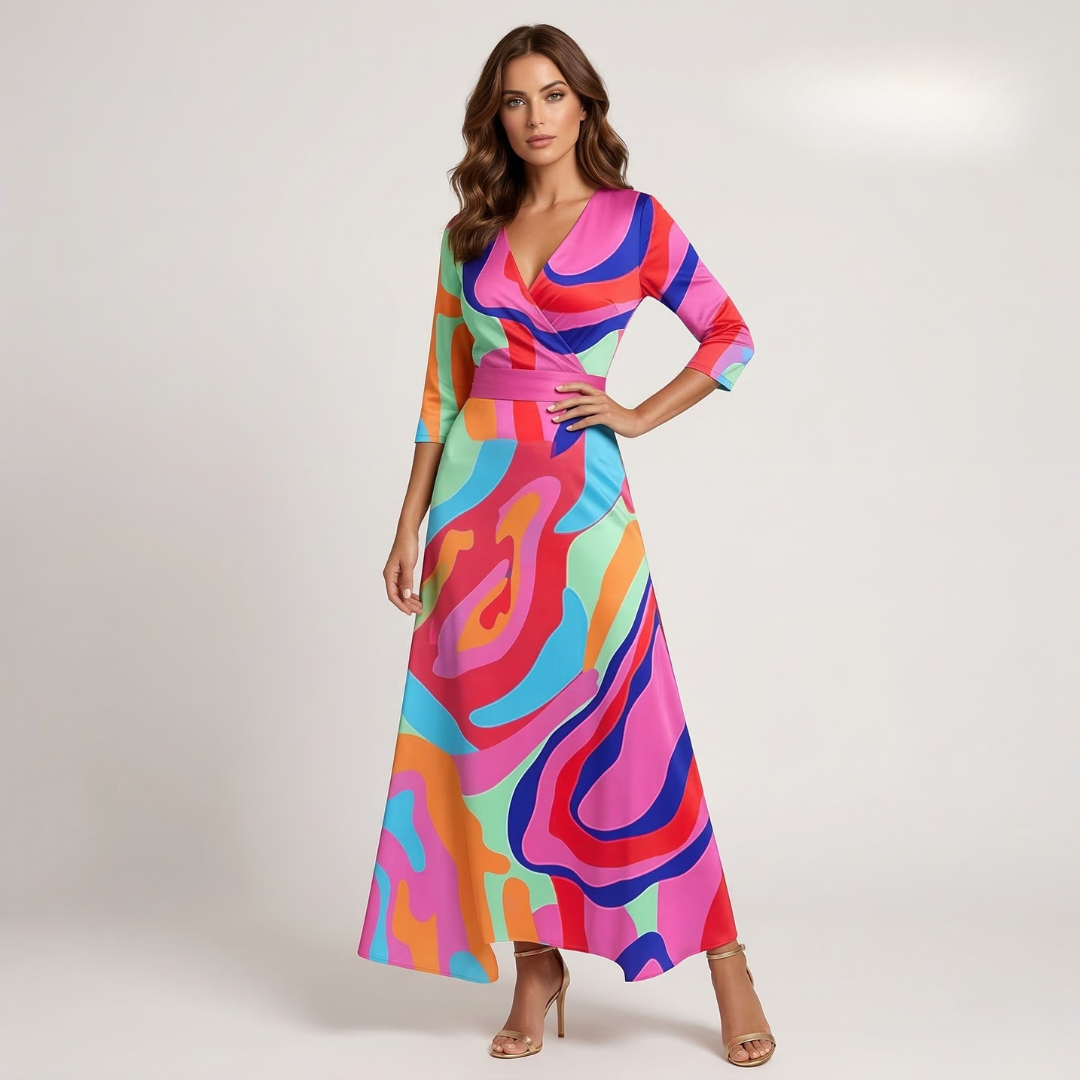 Eva - Elegante maxi abito