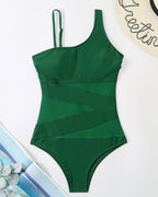 Costume da bagno intero sexy scollato con spalle scoperte