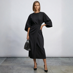 Xanthe - Elegante maxi abito con cintura