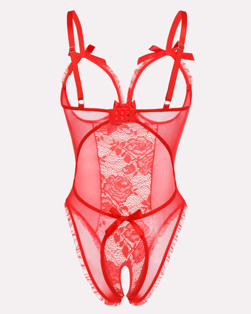 Lingerie in rete traforata sexy