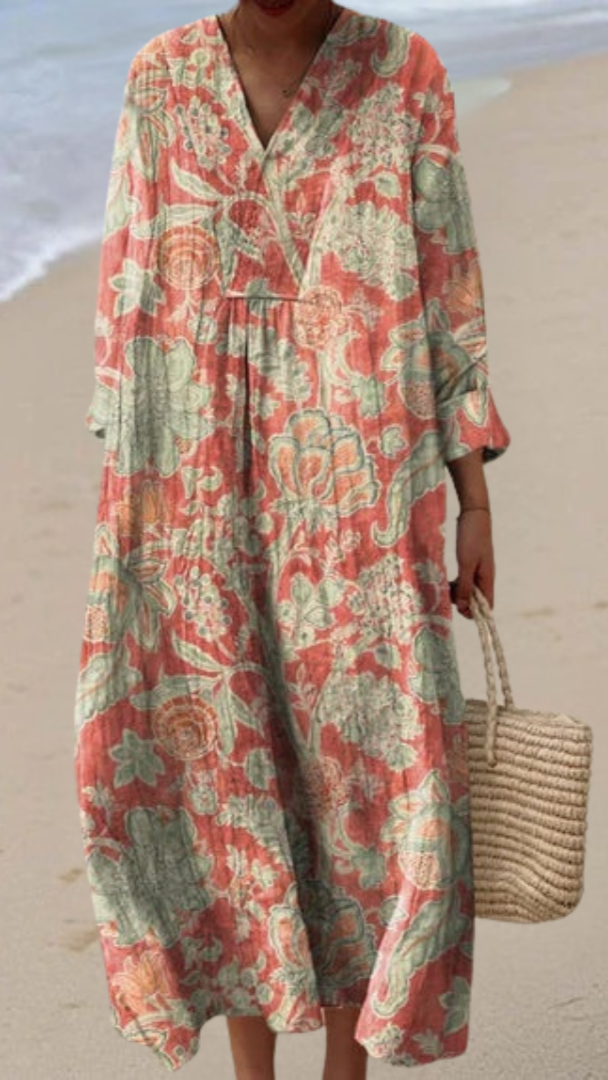Elis - Abito floreale vintage