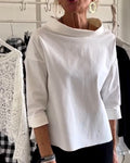 Camicetta Casual Revers Tinta Unita