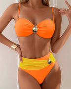 Bikini sexy di tendenza a due pezzi