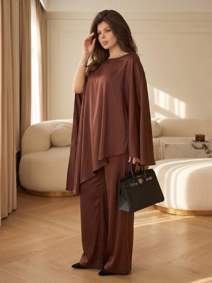 Selah | Completo Tunica Fluida e Pantaloni Ampi