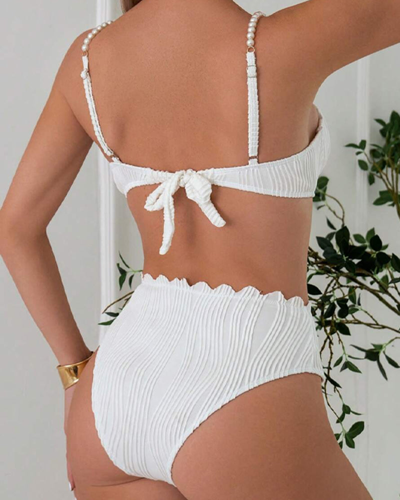 Bikini Reggicalze Perle Sexy