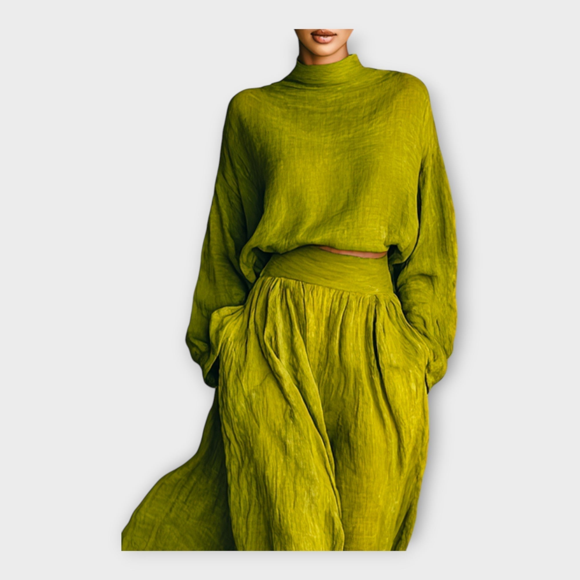 Set in maglia dalla raffinata leggerezza