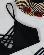 Bikini da donna sexy scavato per le vacanze
