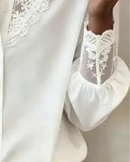 Camicia Elegante E Alla Moda Patchwork