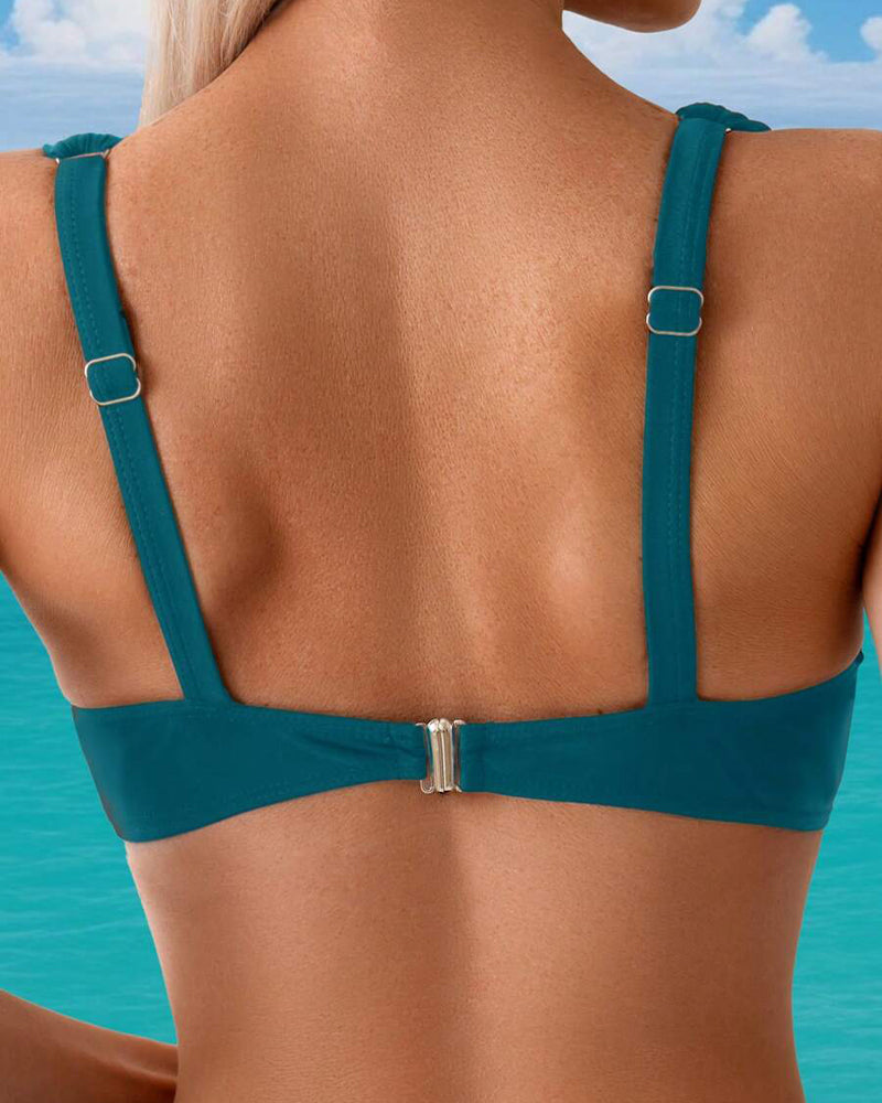 Bikini Sexy Reggiseno Tinta Unita