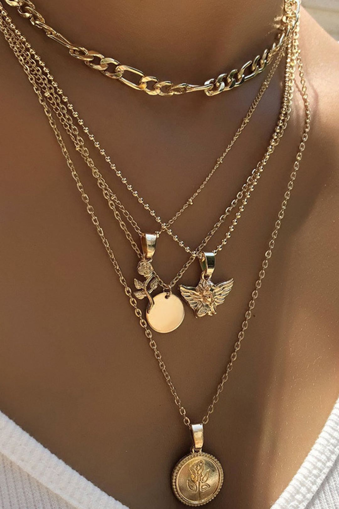 Collana di Rosa e Angelo