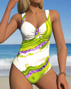Bikini intero stampato