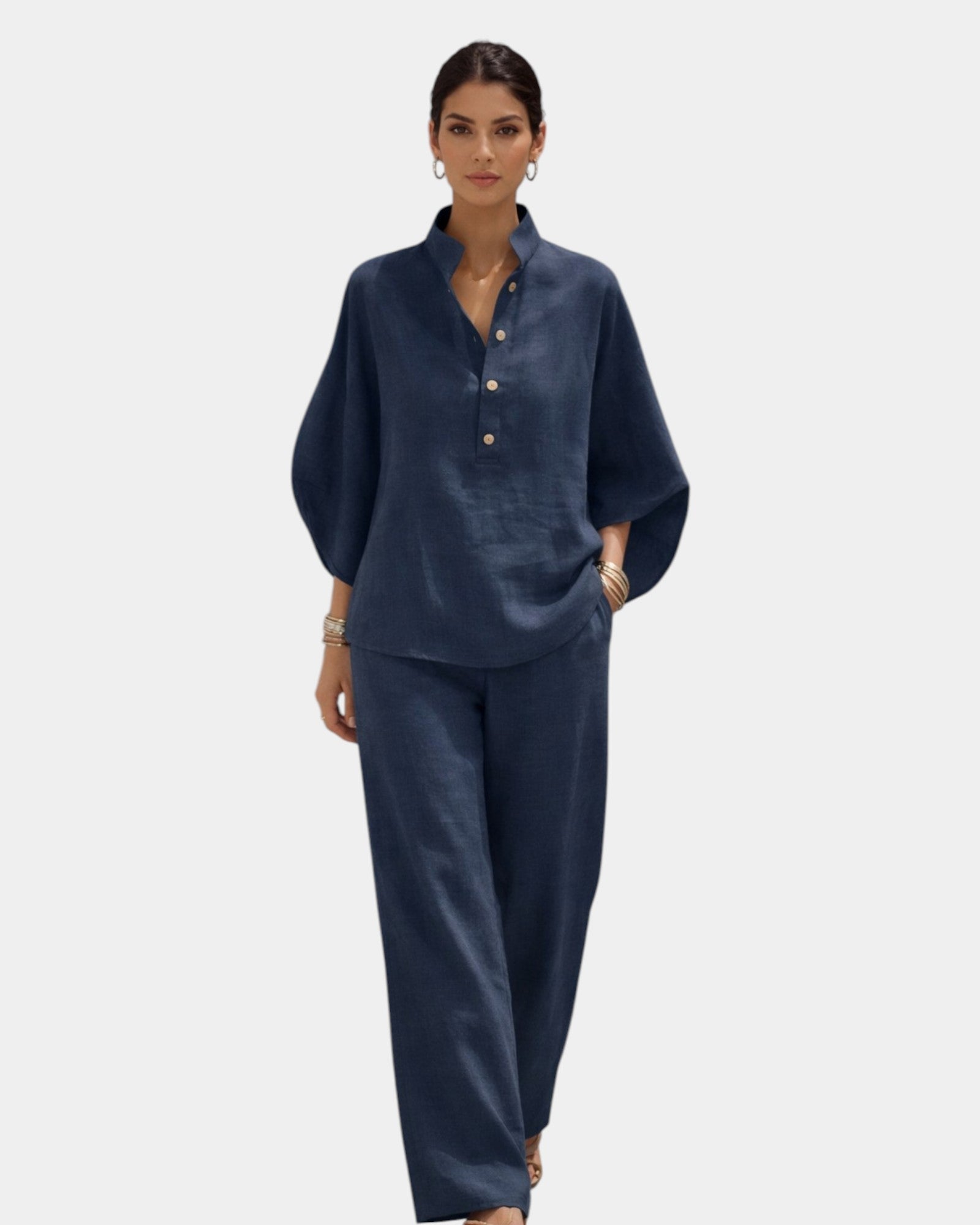 Brune | Completo in cotone a due pezzi