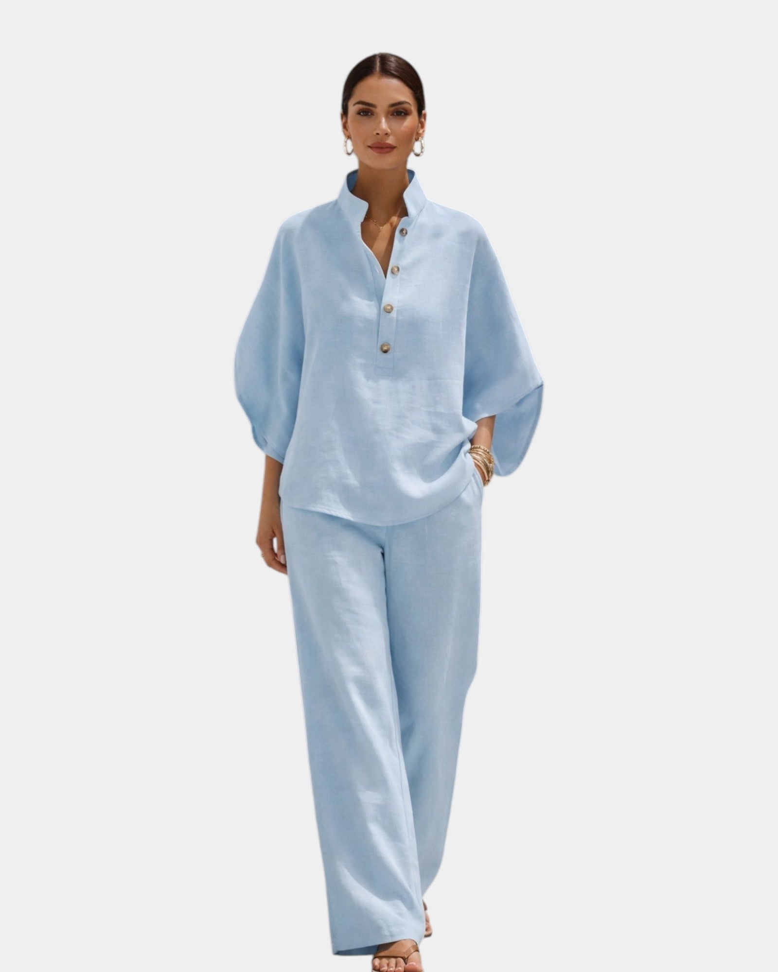 Brune | Completo in cotone a due pezzi