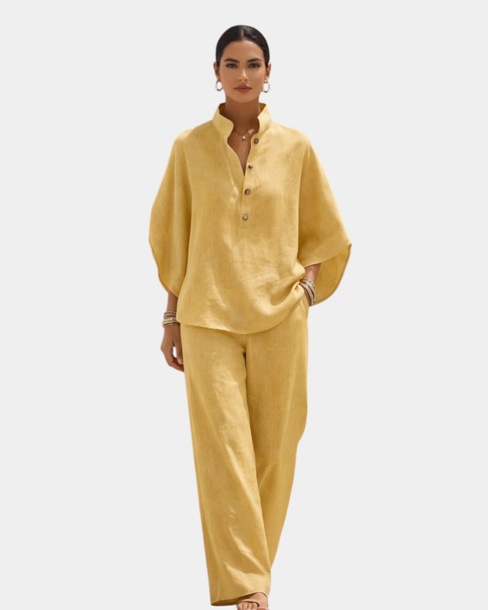 Brune | Completo in cotone a due pezzi