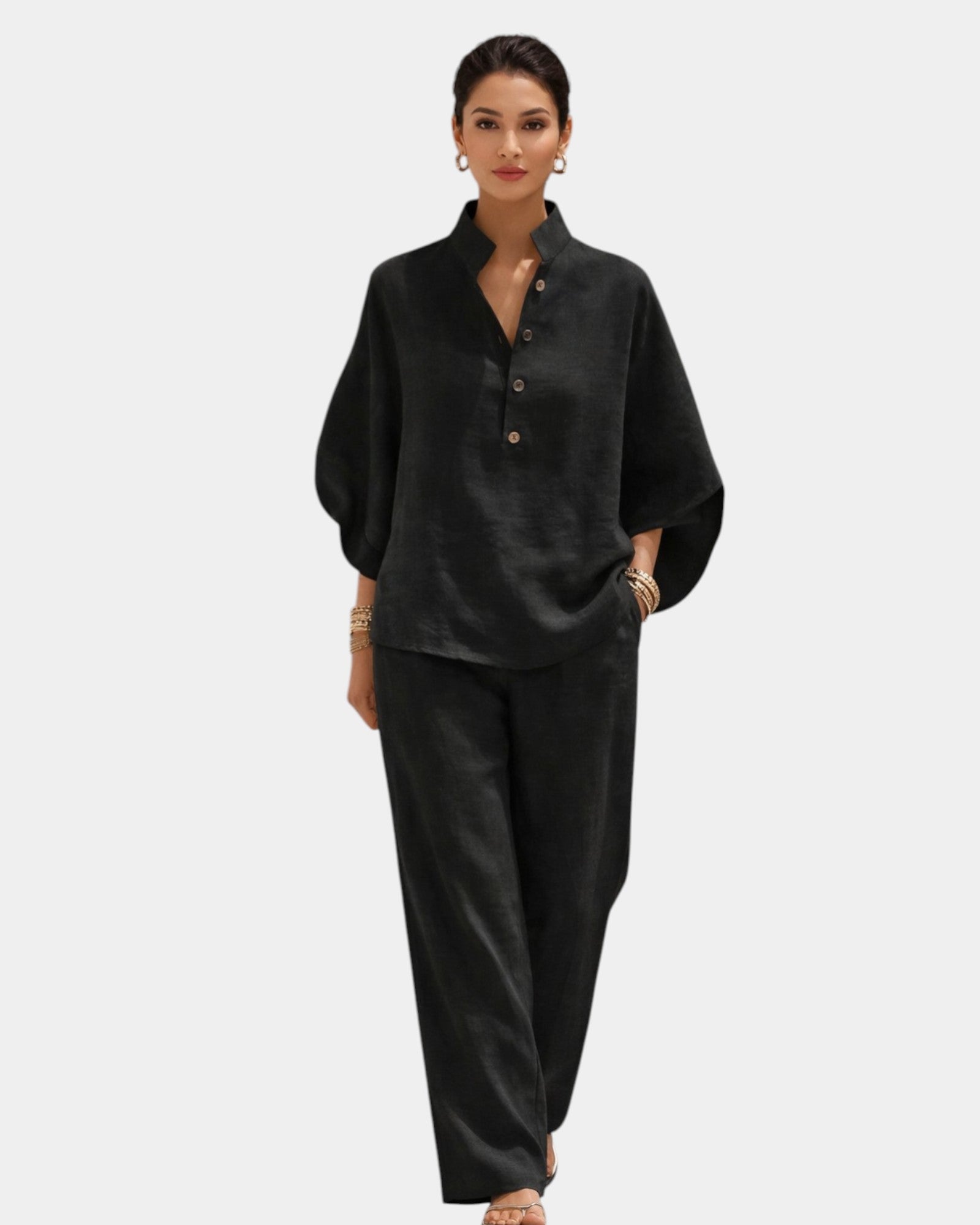Brune | Completo in cotone a due pezzi