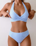 Bikini sexy a righe