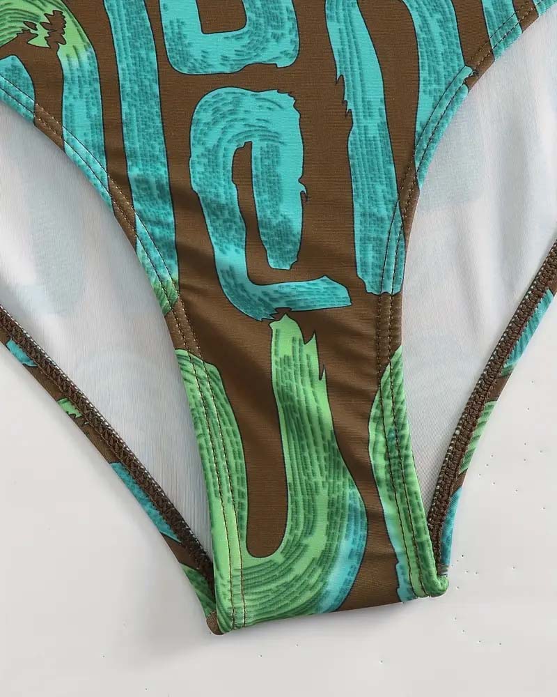 Costume da Bagno Sexy Intero Spalline