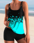 Tankini a stampa floreale