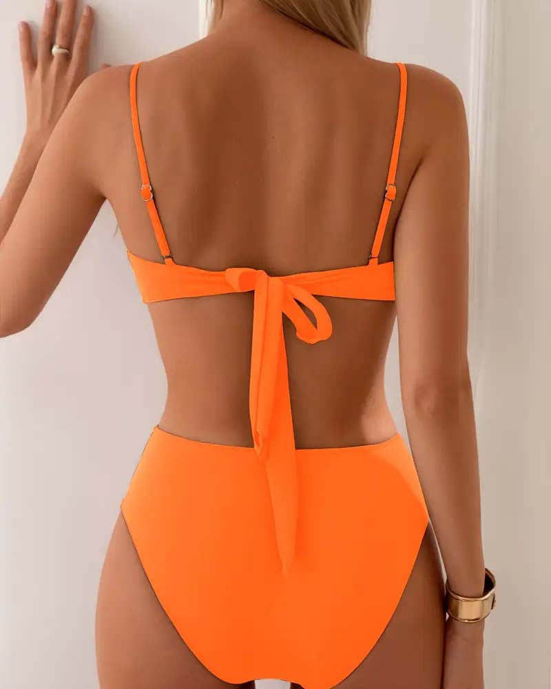 Bikini sexy di tendenza a due pezzi