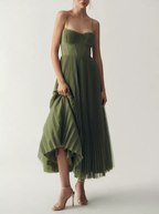 La Scintilla | Abito in tulle elegantemente drappeggiato
