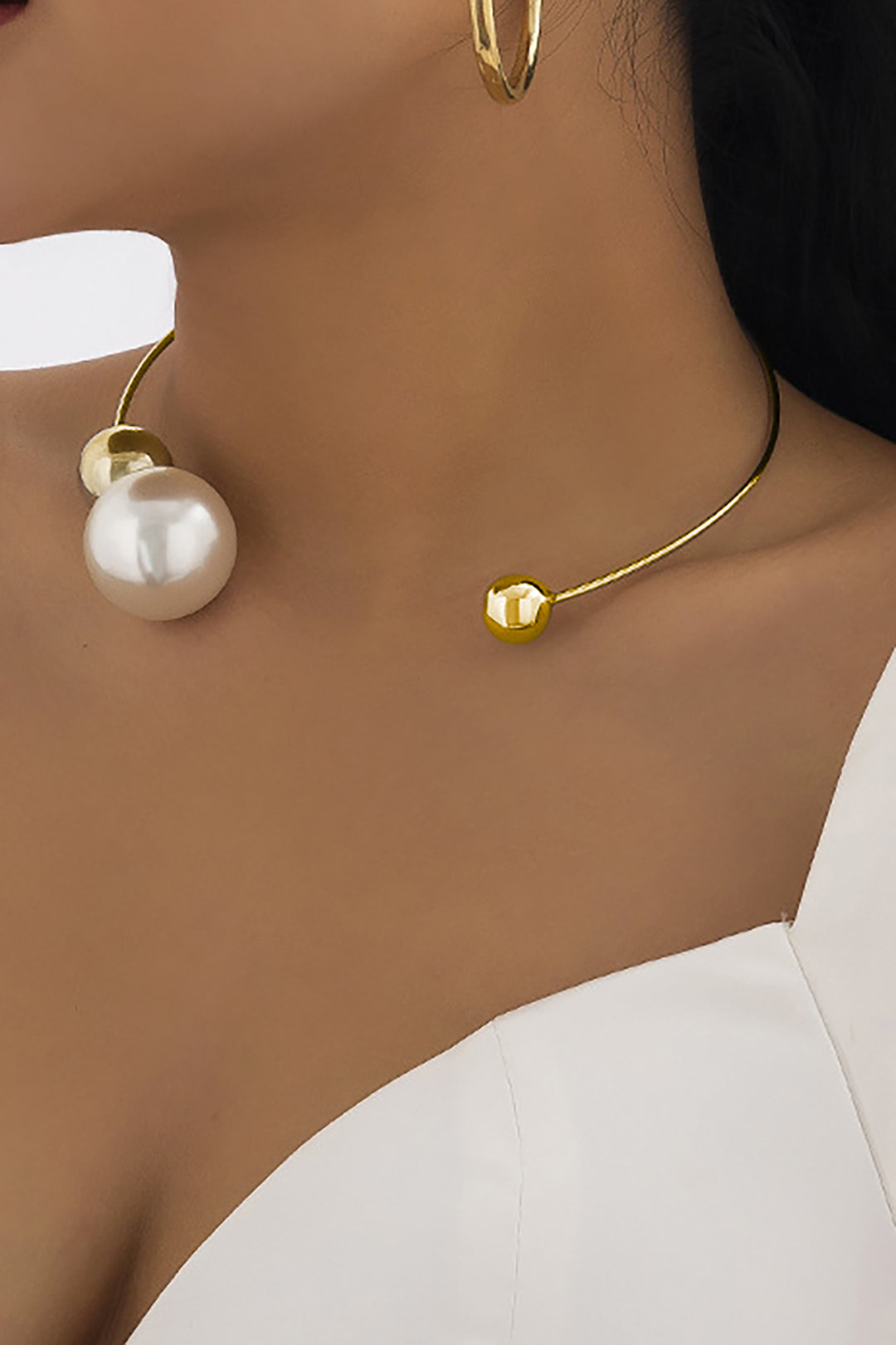 Collane di Perle Metalliche