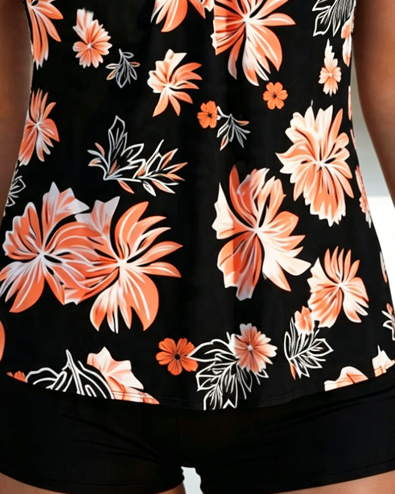 Tankini Copripancia Stampato