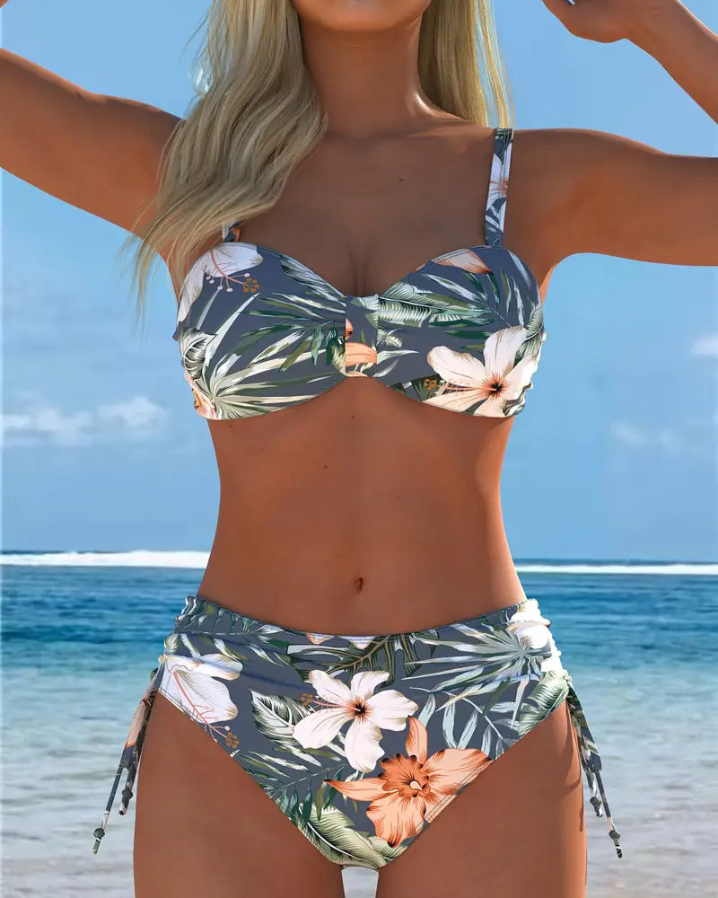 Bikini Due Pezzi Stampato – Elegante
