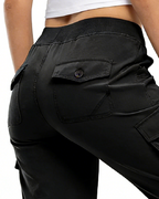 Pantaloni Casual Corti Multi-Tasche da Trekking