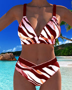 Costume da bagno sexy due pezzi con reggiseno