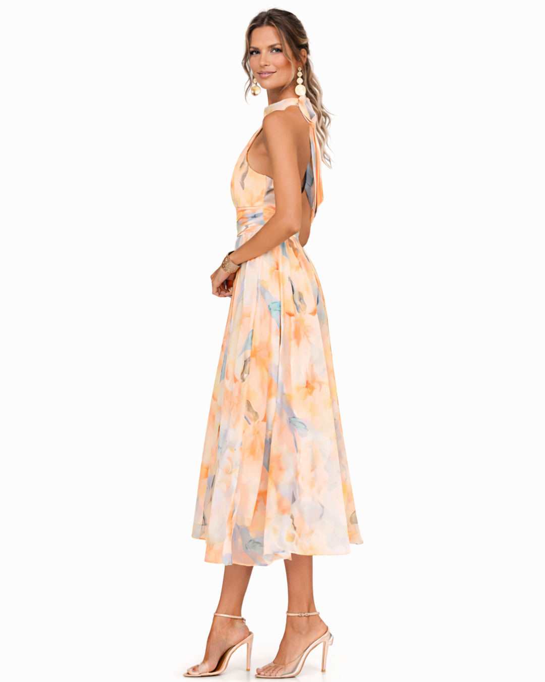 Aurora | Abito con scollo all'americana